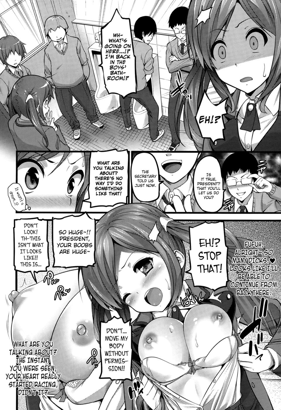 Hentai Manga Comic-School Gossip Scream-Read-8